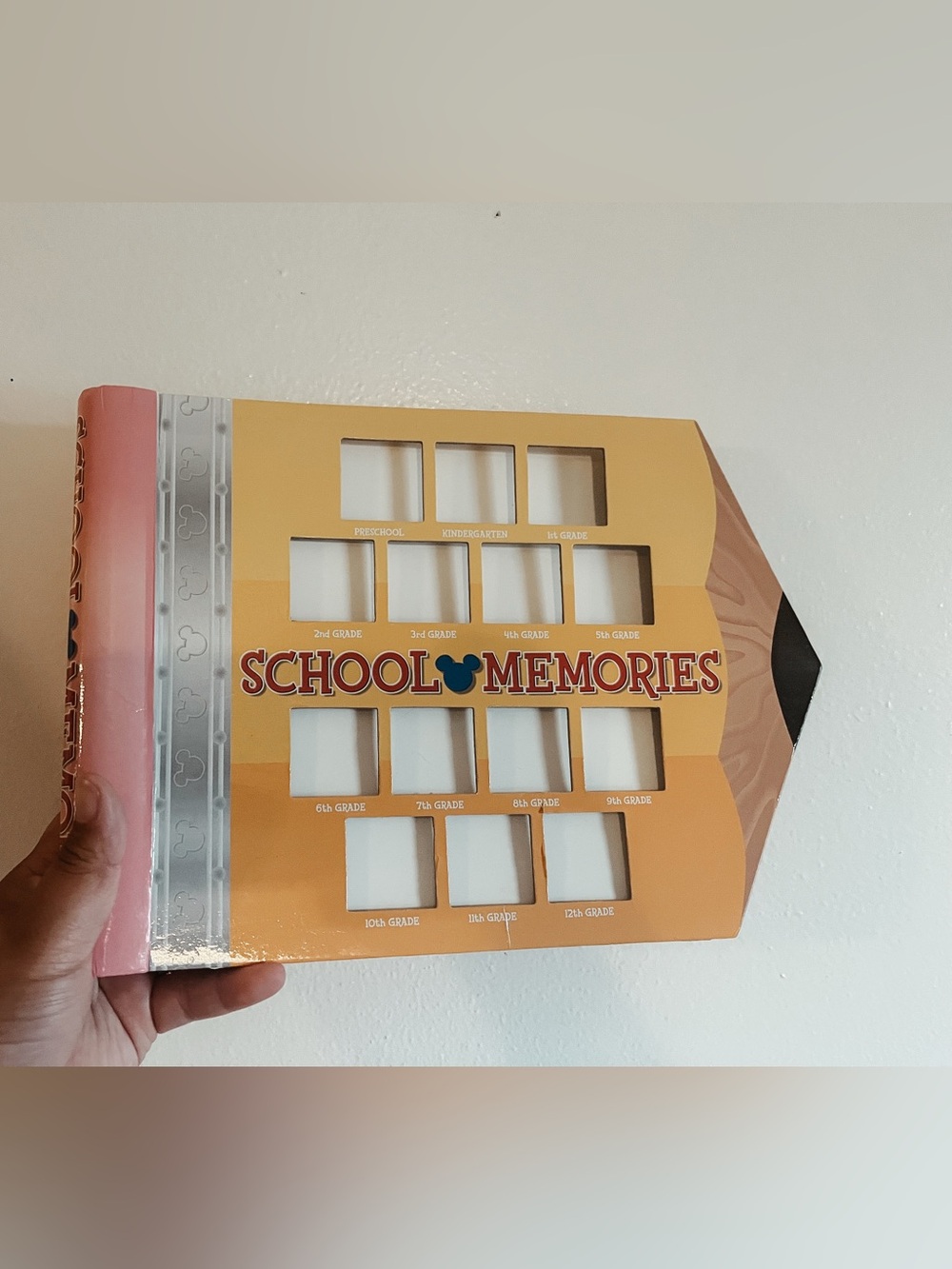 Disney Mickey Mouse School Memories Keepsake Scrapbook